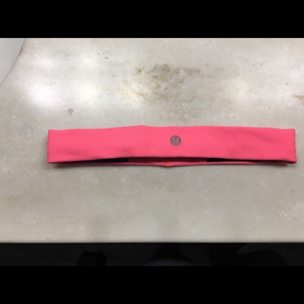 Lululemon pink headband